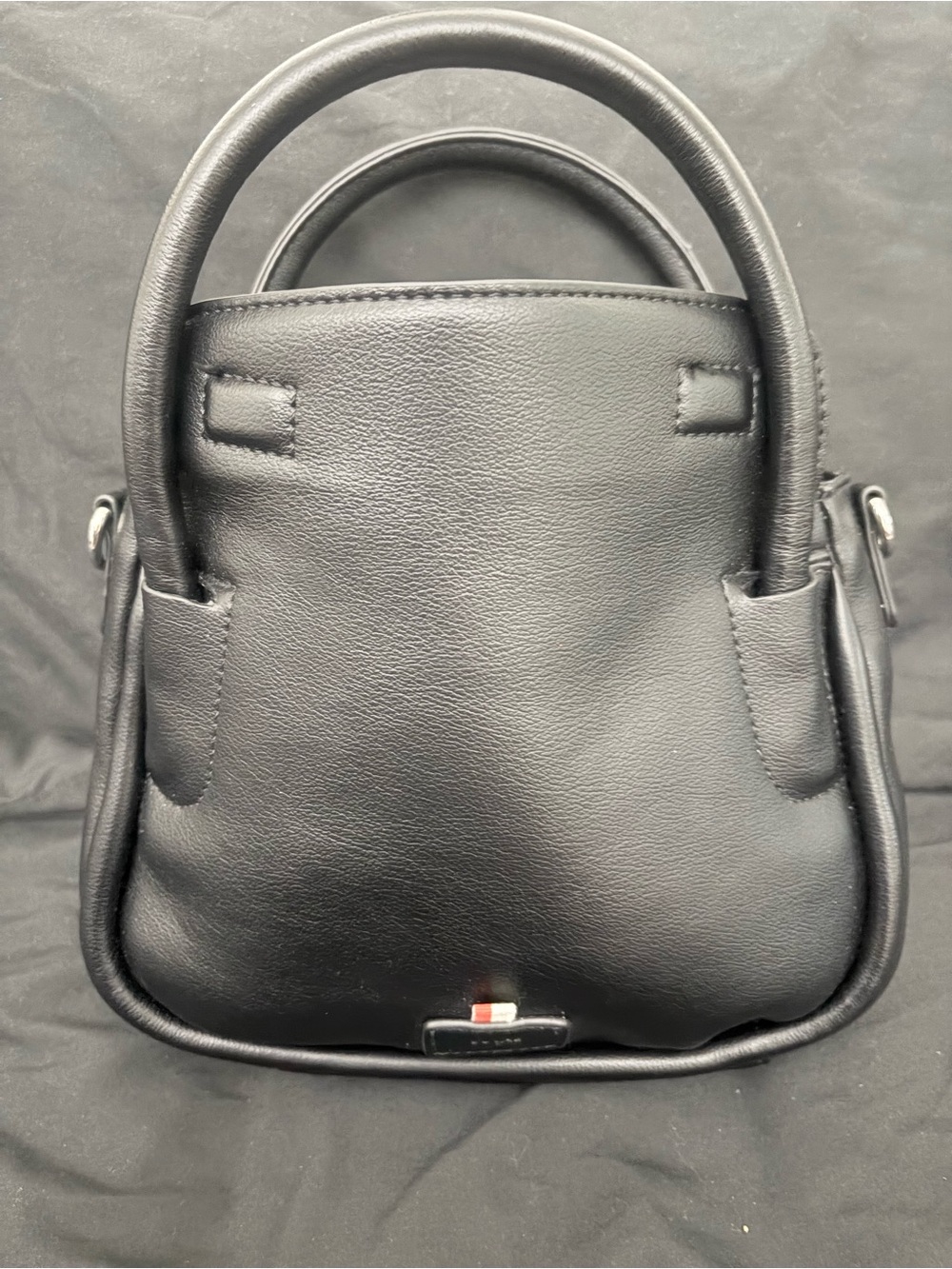 Coslab black leather
 Top-Handle Satchel